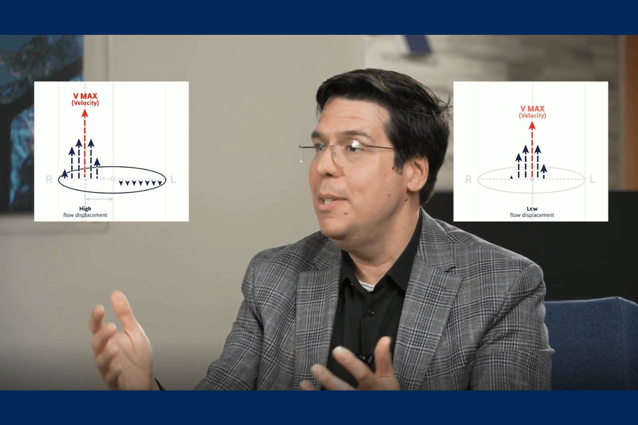 How can physiologic laminar flow be quantified?